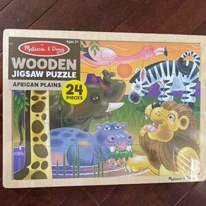 Melissa and Doug wooden jigsaw puzzle 24-piece